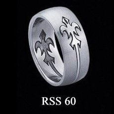 Prsteň z chirurgickej ocele RSS60