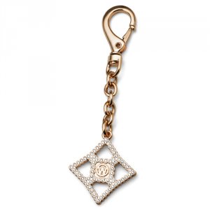 Prívesok na kľúče s krištáľmi Swarovski Oliver Weber OW Gold 57140G