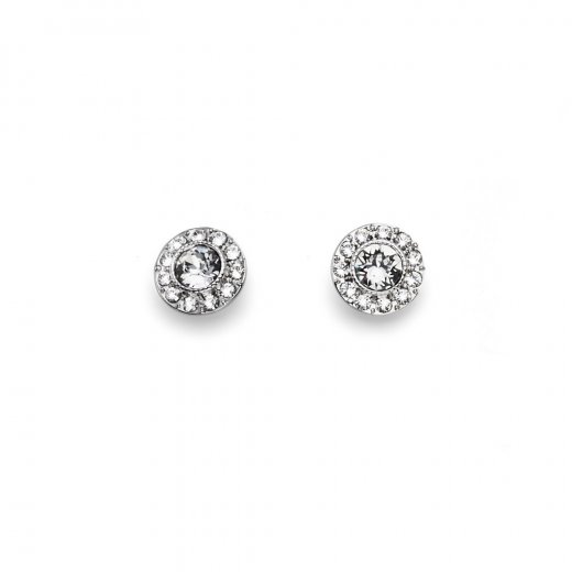 Náušnice s krištáľmi Swarovski Oliver Weber Mini Coast Crystal 22400-001