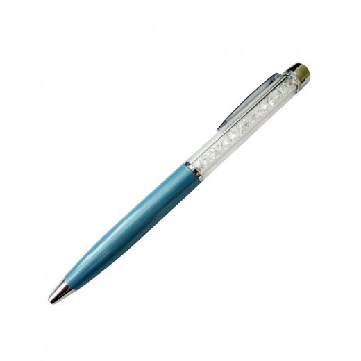 Pero s krištáľmi Swarovski Oliver Weber Crystal Luxury 57004-BLU