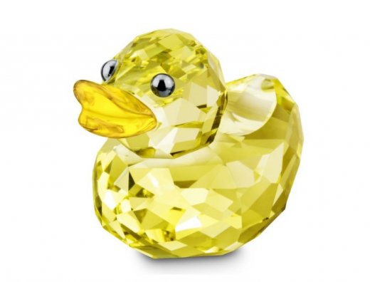 Swarovski figúrka HAPPY DUCK - SUNNY SANDY, pôvabná kačka v žiarivej farbe 1077936