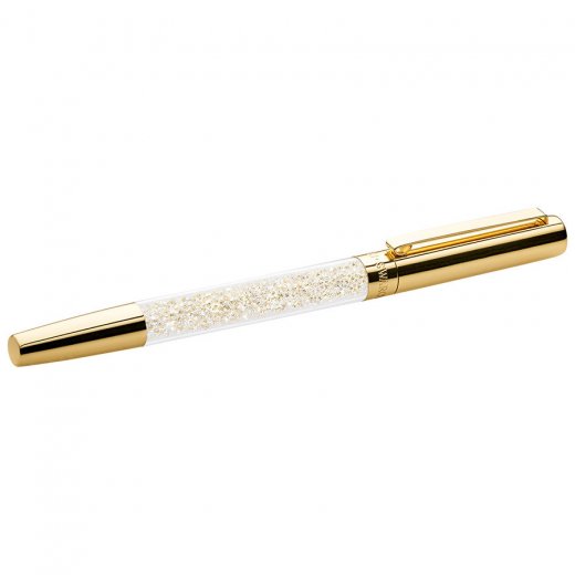 Swarovski pero CRYSTALLINE STARDUST PEN - guľôčkové pero, zlaté 5136546
