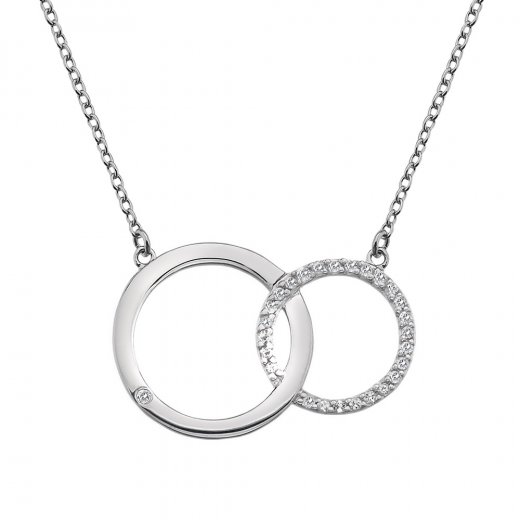 Strieborný náhrdelník Hot Diamonds Love DN127
