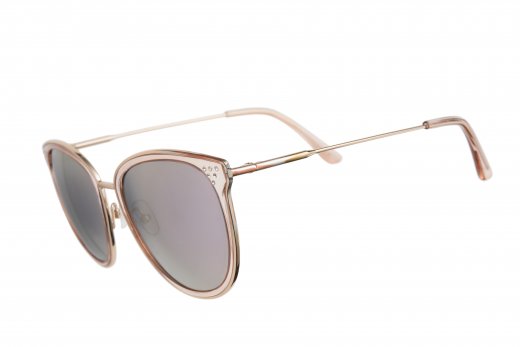 Slnečné okuliare s krištálmi Swarovski Oliver Weber Cali beige