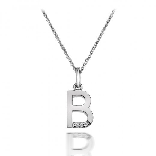 Strieborný prívesok Hot Diamonds Micro B Clasic DP402