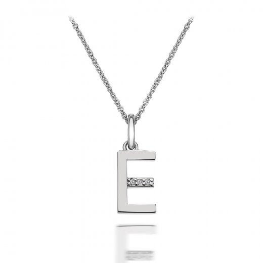 Strieborný prívesok Hot Diamonds Micro E Clasic DP405