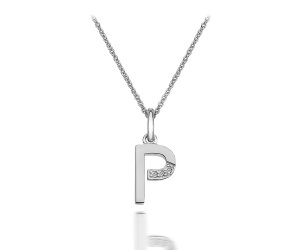 Strieborný prívesok Hot Diamonds Micro P Clasic DP416