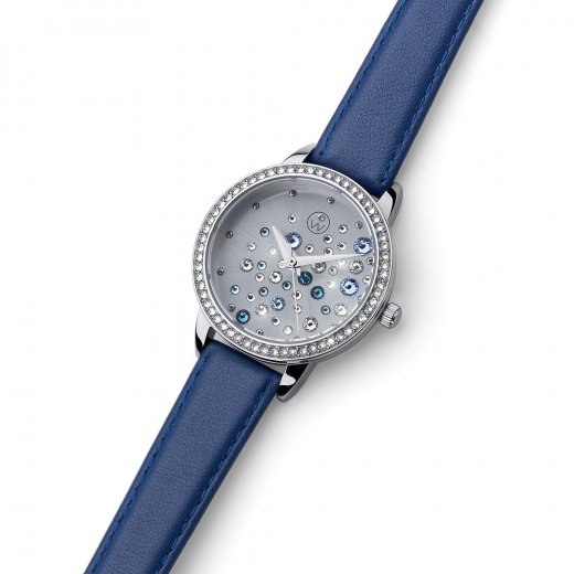 Dámske hodinky s krištáľmi Swarovski Oliver Weber  Stars blue