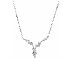 Silver Cat Strieborný náhrdelník so zirkónmi SC287