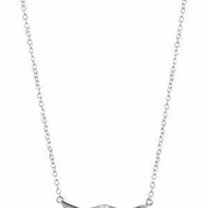 Silver Cat Strieborný náhrdelník so zirkónmi SC292