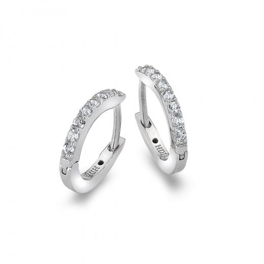 Strieborné náušnice Hot Diamonds Flora DE581