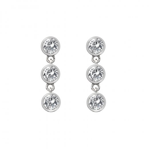 Strieborné náušnice Hot Diamonds Willow DE585