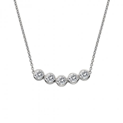 Strieborný náhrdelník Hot Diamonds Willow DN129