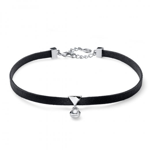 Choker s krištáľmi Swarovski Oliver Weber Spot black