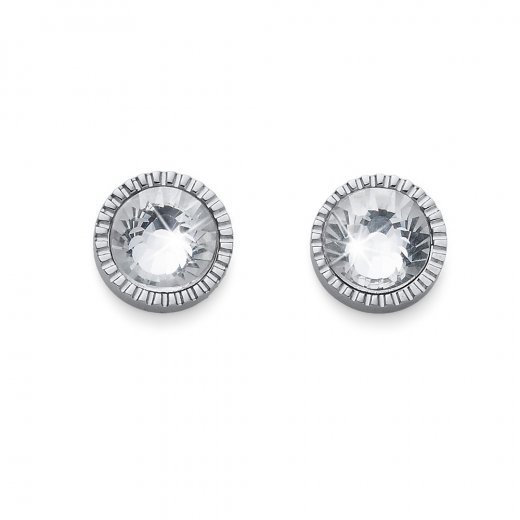 Náušnice s krištáľmi Swarovski Oliver Weber Joy crystal