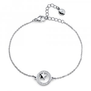 Náramok s krištáľmi Swarovski Oliver Weber Little Star crystal