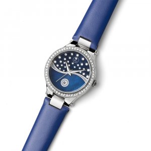 Hodinky s krištáľmi Swarovski Oliver Weber Carpi blue