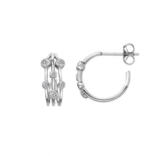 Strieborné náušnice Hot Diamonds Tender DE641