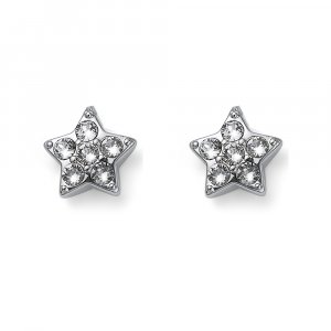 Náušnice s krištáľmi Swarovski Oliver Weber Speak crystal