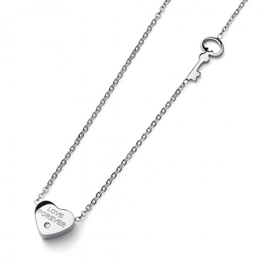Prívesok s krištáľmi Swarovski Oliver Weber Keylove CRY