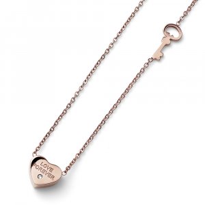 Prívesok s krištáľmi Swarovski Oliver Weber Keylove RG CRY