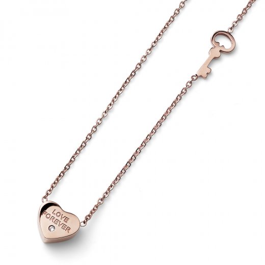 Prívesok s krištáľmi Swarovski Oliver Weber Keylove RG CRY
