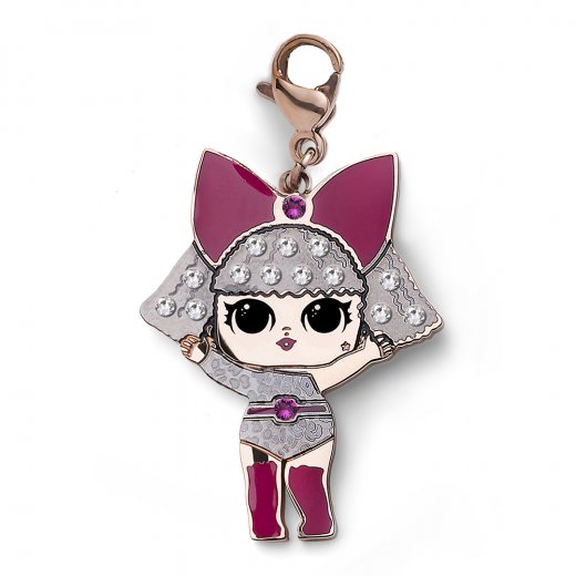Detský prívesok L.O.L Surprise Charm LOL Diva so Swarovski krištáľmi L3014DIV