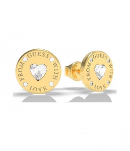 Náušnice Guess With Love UBE70037 gold
