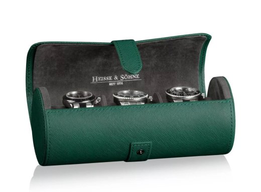 Kazeta na hodinky Heisse & Söhne Rondo 3 Zelená