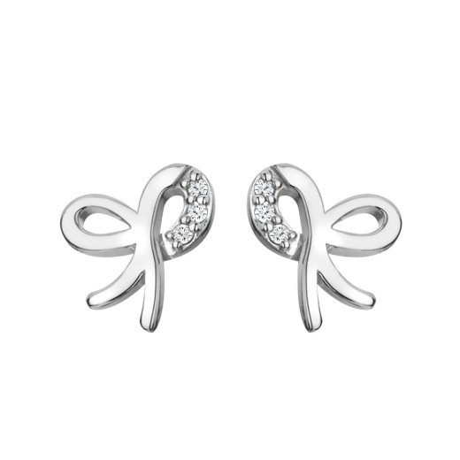 Strieborné náušnice Hot Diamonds Much Loved DE730