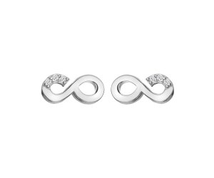 Strieborné náušnice Hot Diamonds Much Loved DE731