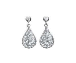 Strieborné náušnice Hot Diamonds Glimmer DE735