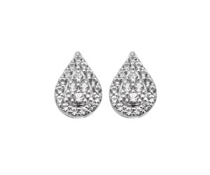 Strieborné náušnice Hot Diamonds Glimmer DE736