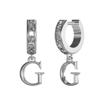 Náušnice GUESS Huggie Me JUBE03148JWRHT