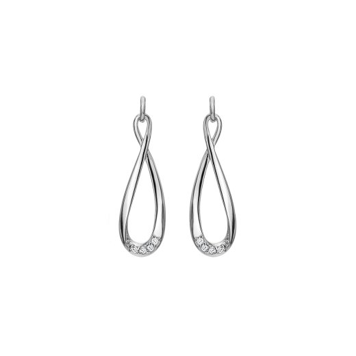Strieborné náušnice Hot Diamonds Most Loved DE742