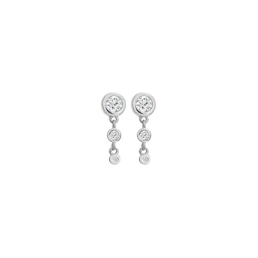 Strieborné náušnice Hot Diamonds Tender DE748
