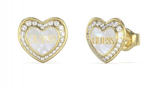Náušnice GUESS Amami JUBE04028JWYGWHT