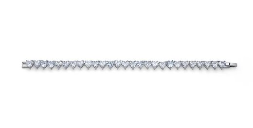 Náramok so Swarovski krištáľmi Oliver Weber Sublime