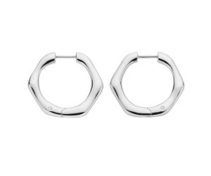 Strieborné náušnice Hot Diamonds Huggies DE795