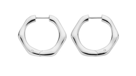 Strieborné náušnice Hot Diamonds Huggies DE795