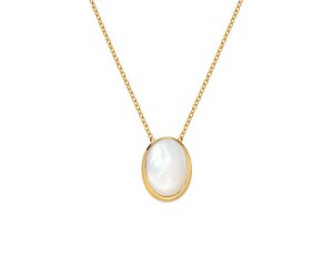 Strieborný prívesok Hot Diamonds X Gemstones Oval DN189