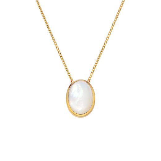 Strieborný prívesok Hot Diamonds X Gemstones Oval DN189