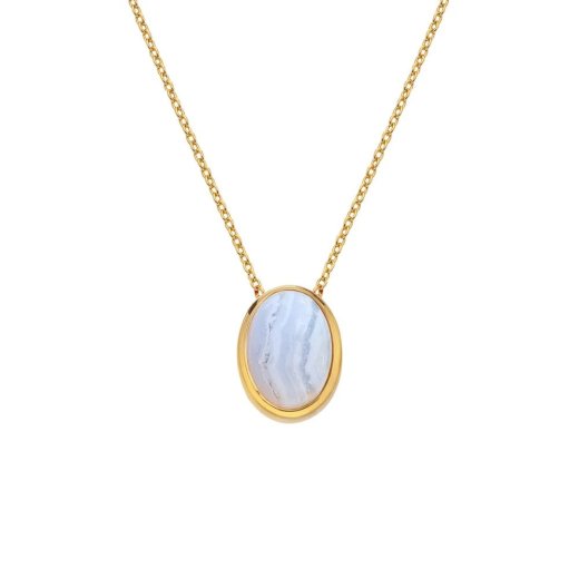 Strieborný prívesok Hot Diamonds X Gemstones Oval DN190