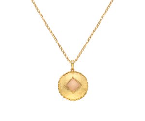Strieborný prívesok Hot Diamonds X Gemstones Coin DP936