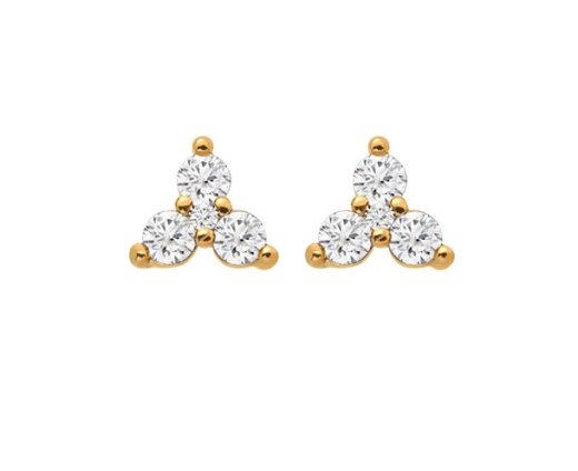 Strieborné náušnice Hot Diamonds x Jac Jossa Soul DE759