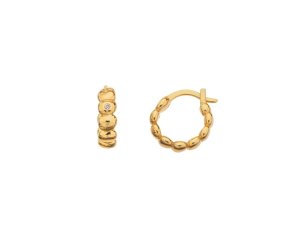 Strieborné náušnice Hot Diamonds x Jac Jossa Soul DE659