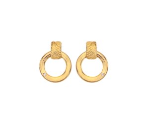 Strieborné náušnice Hot Diamonds x Jac Jossa Hope DE677